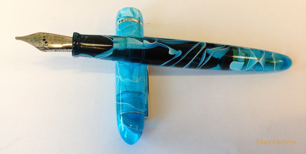 Edison Pen Co. Menlo - Acrylic & Ebonite Fountain Pens (2)