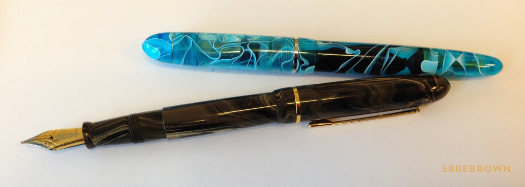 Edison Pen Co. Menlo - Acrylic & Ebonite Fountain Pens (4)