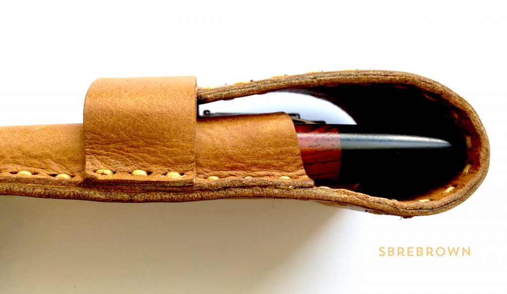 Leather on the High Street Pen Pouch