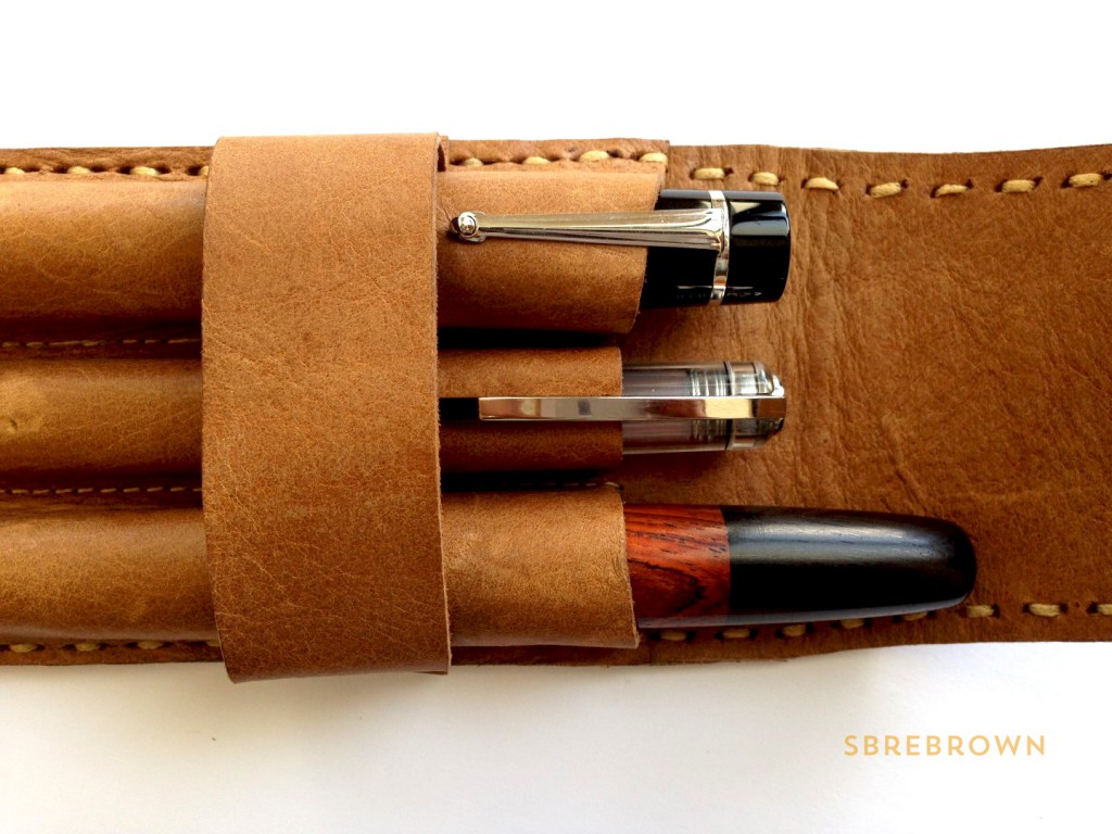 Leather on the High Street Pen Pouch