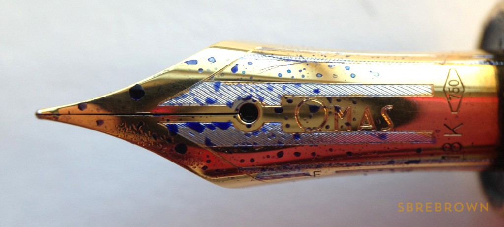 OMAS Paragon Fountain Pen - 18KT Fine (6)