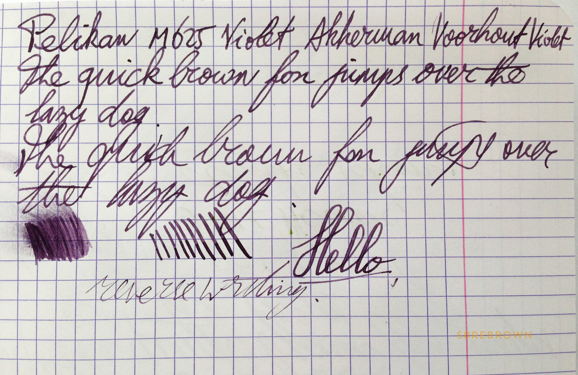 Pelikan M625 Aubergine Fountain Pen Review (6)