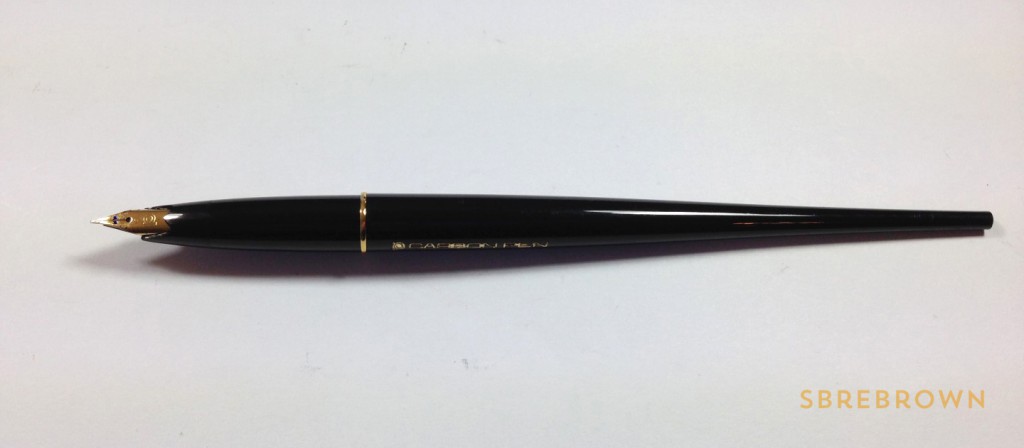 Platinum Carbon Desk Pen FP Review (2)