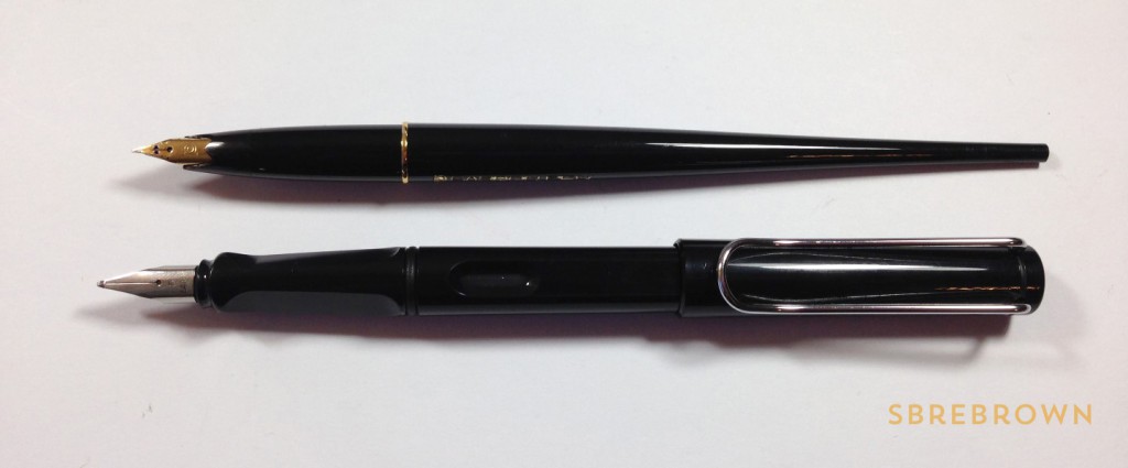 Platinum Carbon Desk Pen FP Review (4)