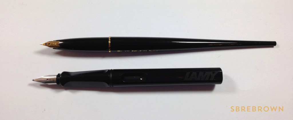 Platinum Carbon Desk Pen FP Review (5)