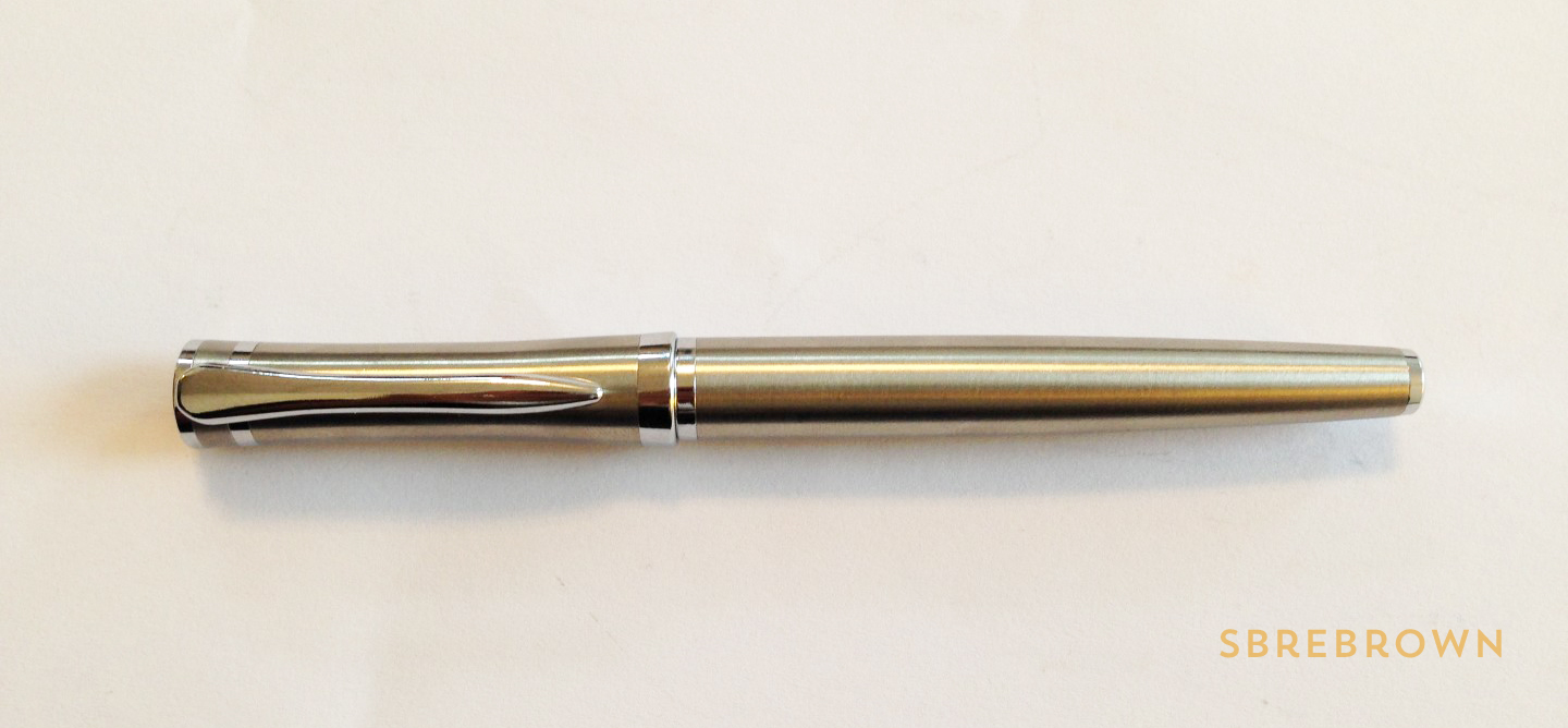 Gullor Advanced Baoer 3035 Medium Nib Silver Fountain Pen