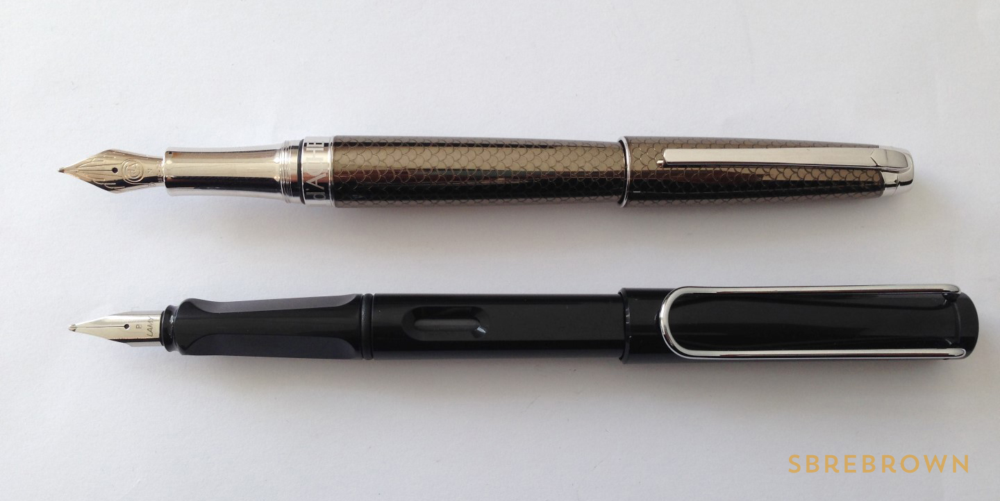 Caran d'Ache Léman Caviar Fountain Pen Review (4)