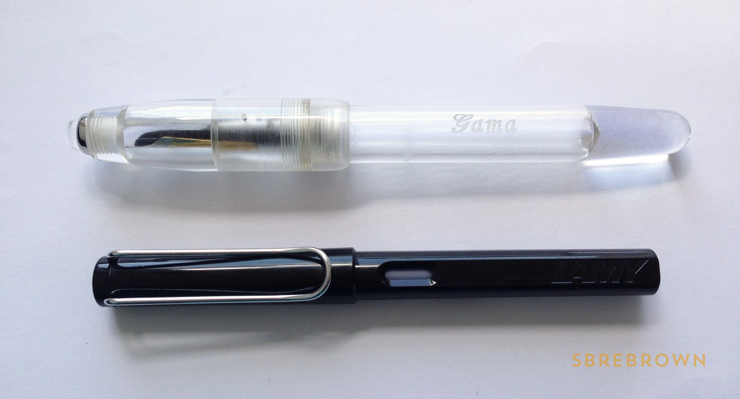 SB. Gama Jumbo Acrylic Fountain Pen Review (2)