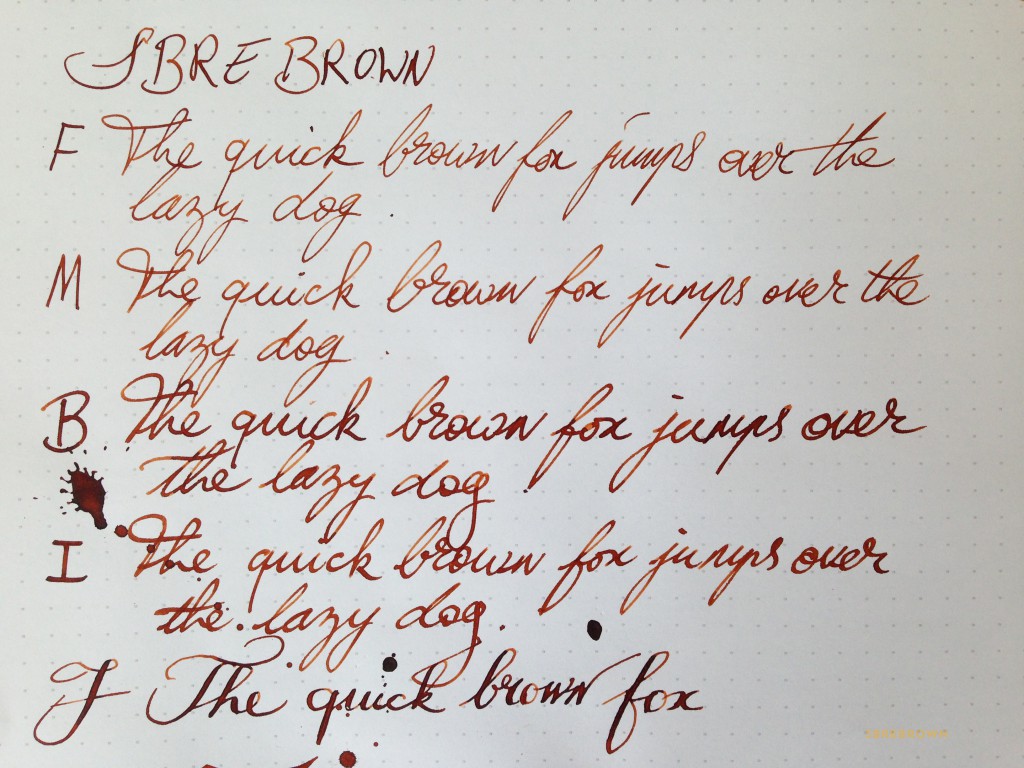 SB. SBREBrown Ink Review (2)