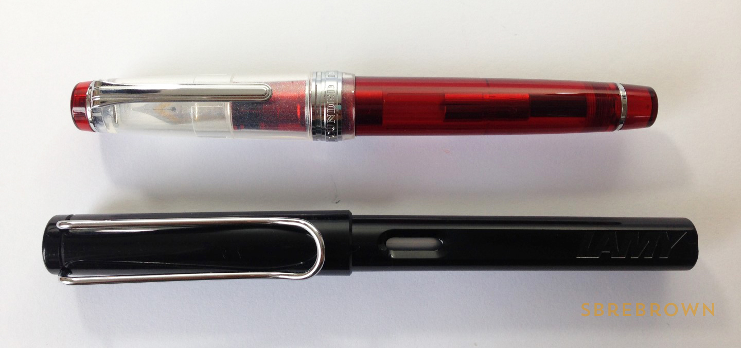 SB. Sailor Pro Gear Piccadilly Nights FP Review (3)