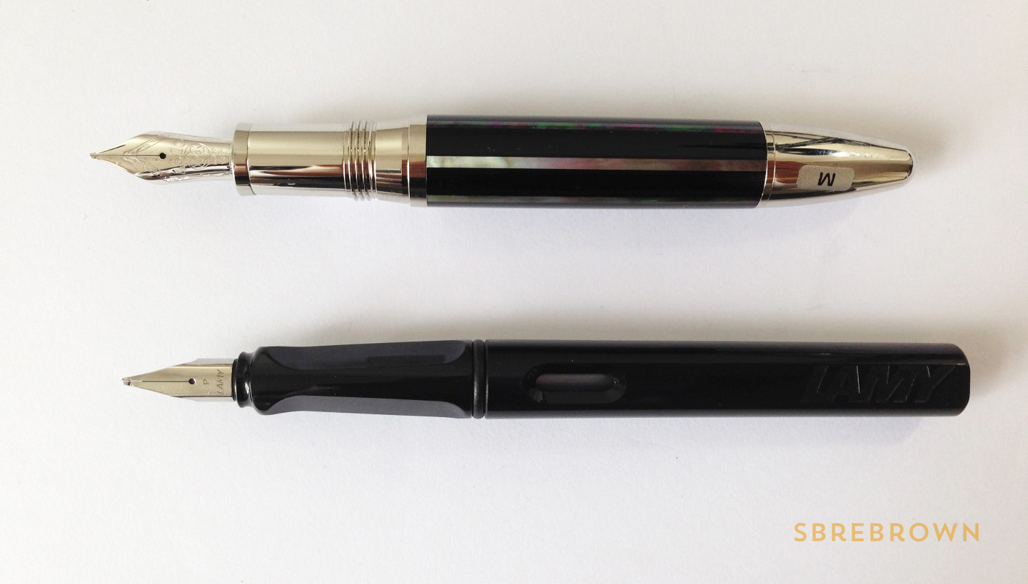 Montblanc Moon Pearl Fountain Pen Review (5)
