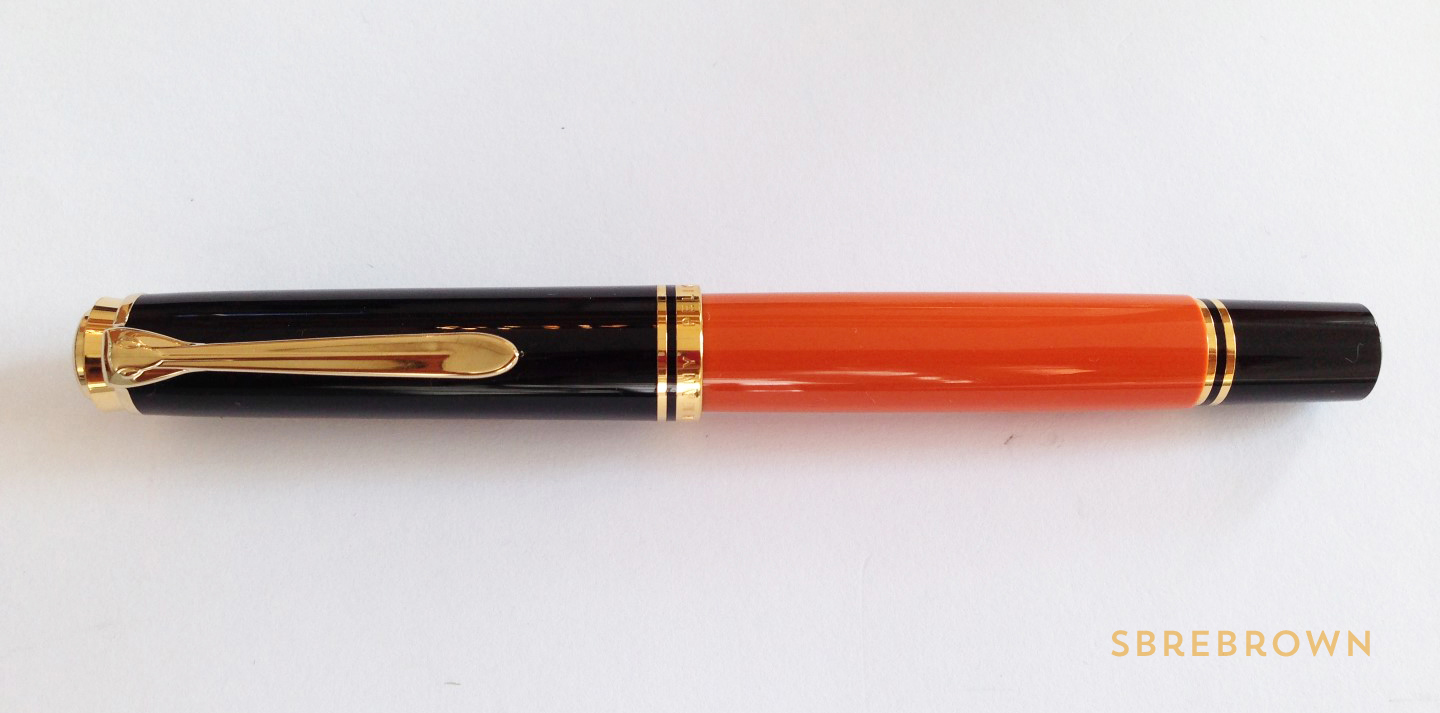 Pelikan Souverän M800 Burnt Orange Fountain Pen Review (1)