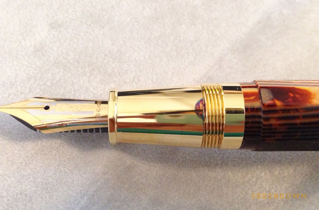 SB. Omas Paragon Arco Celluloid FP Review (1)