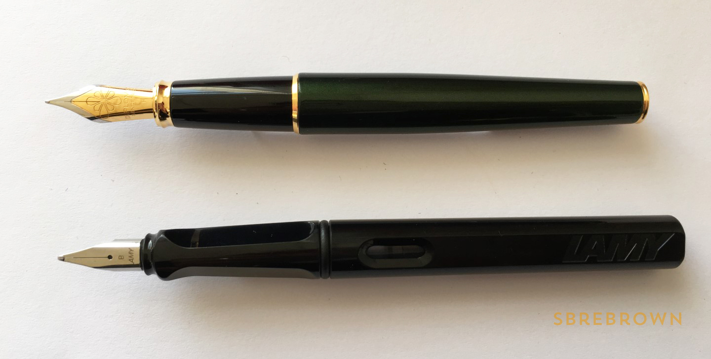 Diplomat Excellence A Evergreen Fountain Pen Review & Giveaway (6)