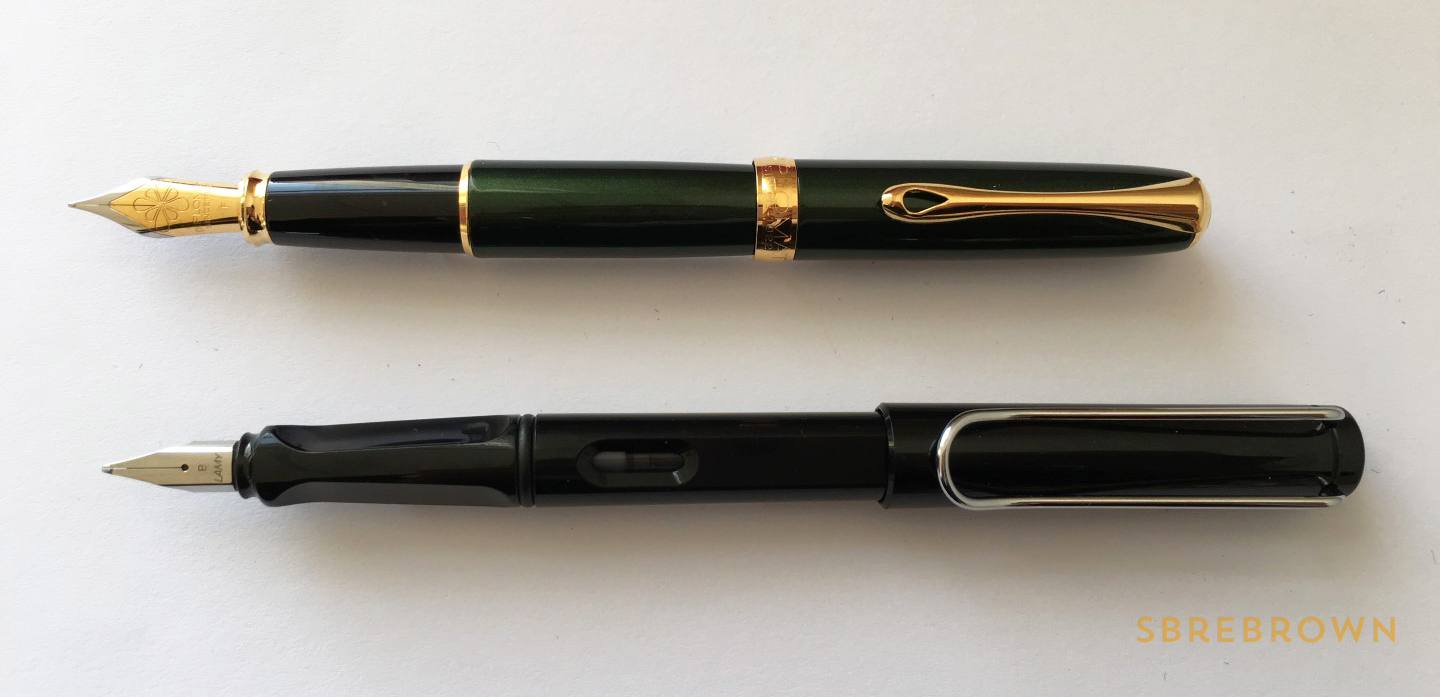 Diplomat Excellence A Evergreen Fountain Pen Review & Giveaway (6)