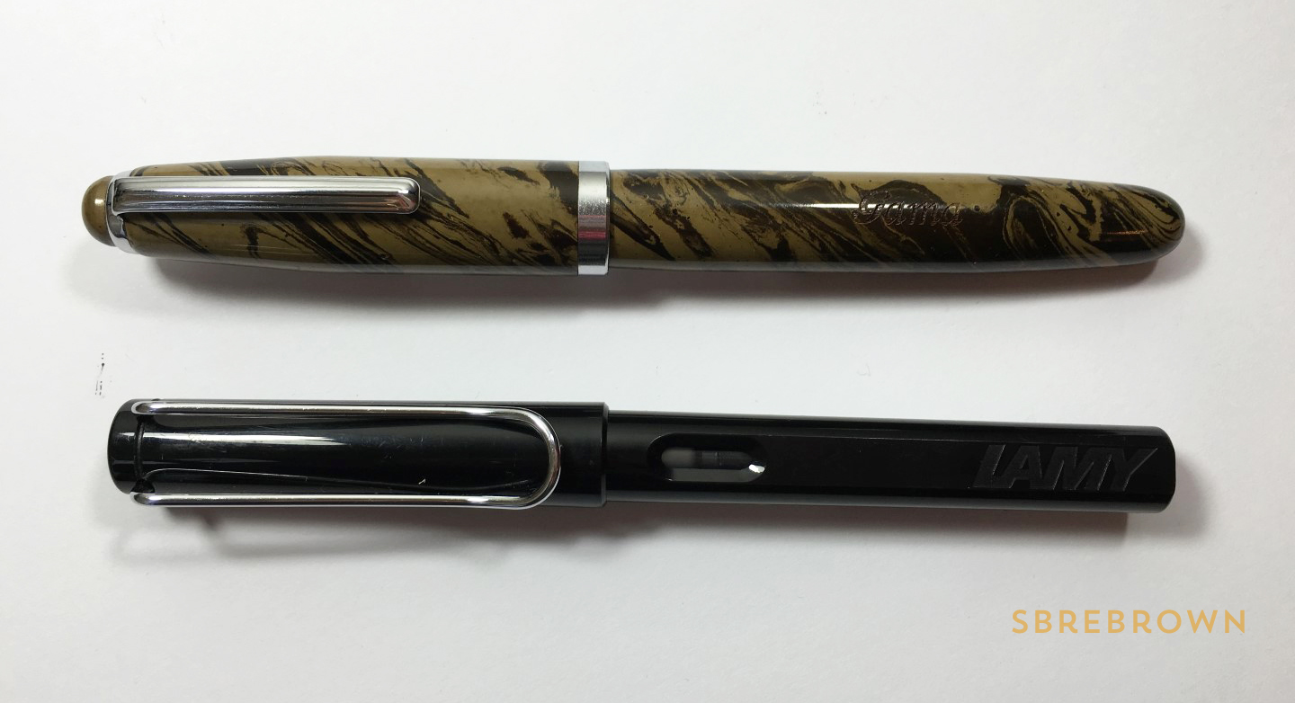 Gama Popular Ebonite Fountain Pen Review - Flex