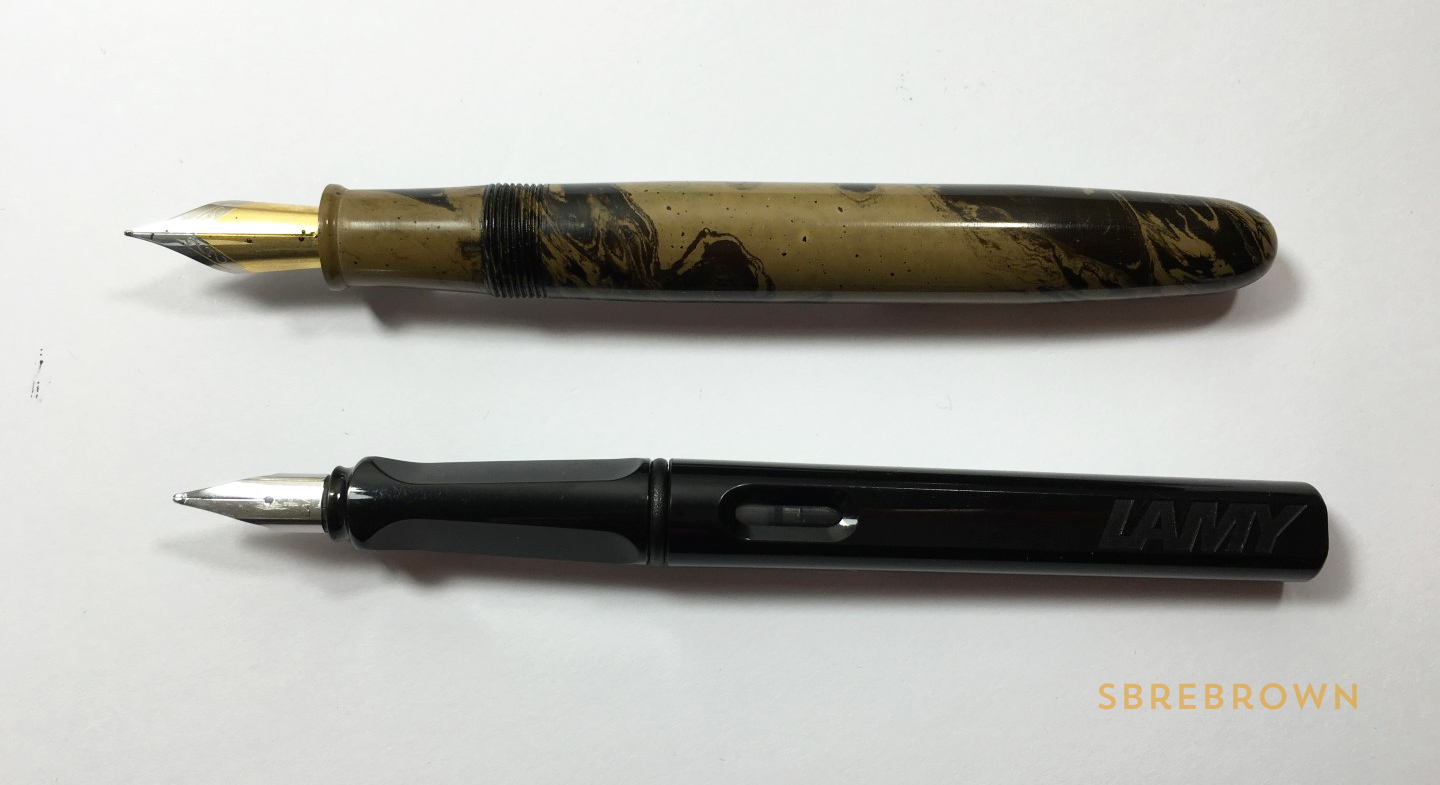 Gama Popular Ebonite Fountain Pen Review - Flex