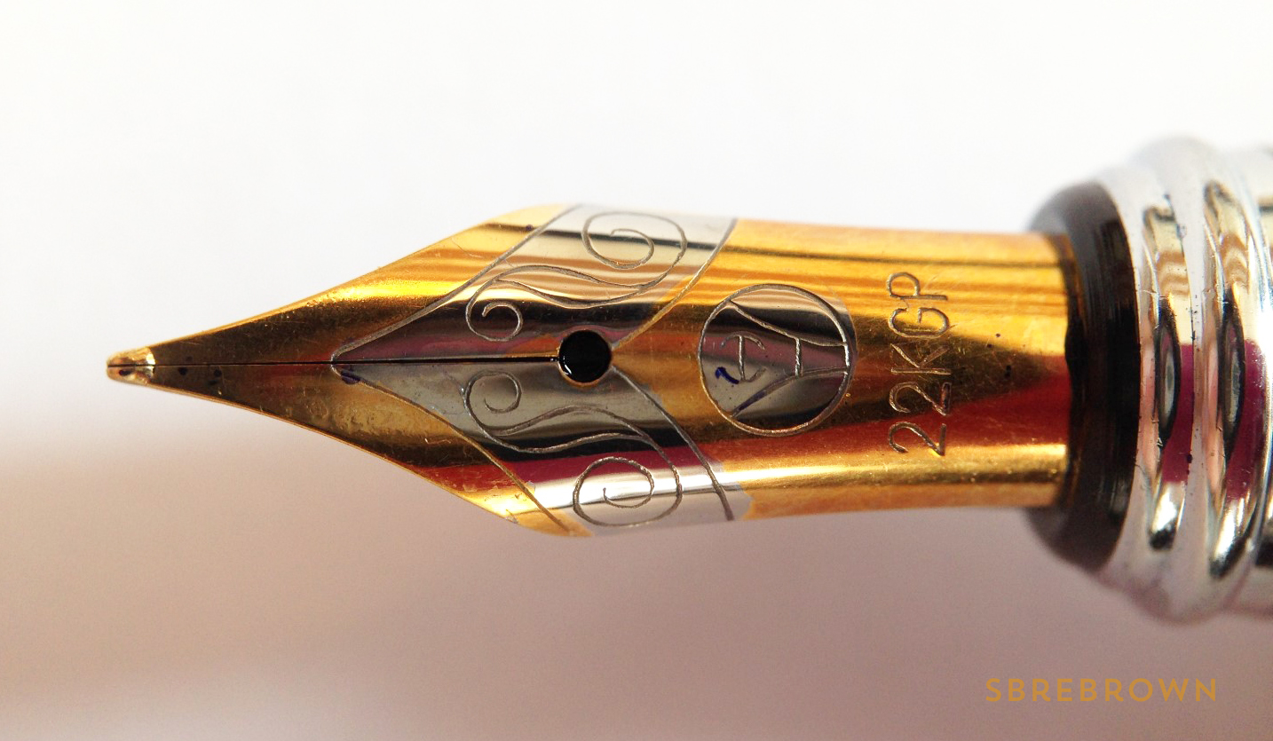 Hua Hong Brown Marble Fountain Pen Review (6)