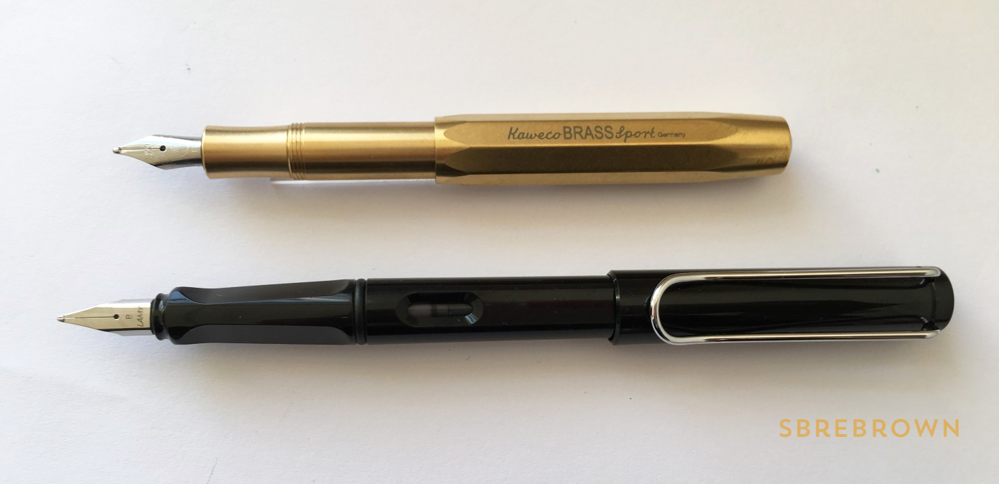 Kaweco Brass Sport Fountain Pen Review (6)