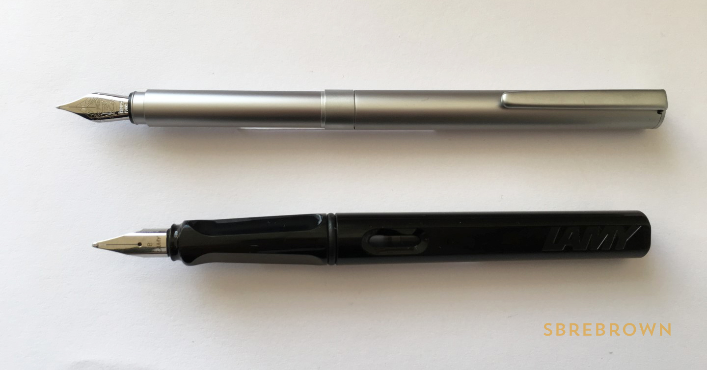 Muji Aluminum Black (Compact/Pocket) Fountain Pen Review | Hey there!