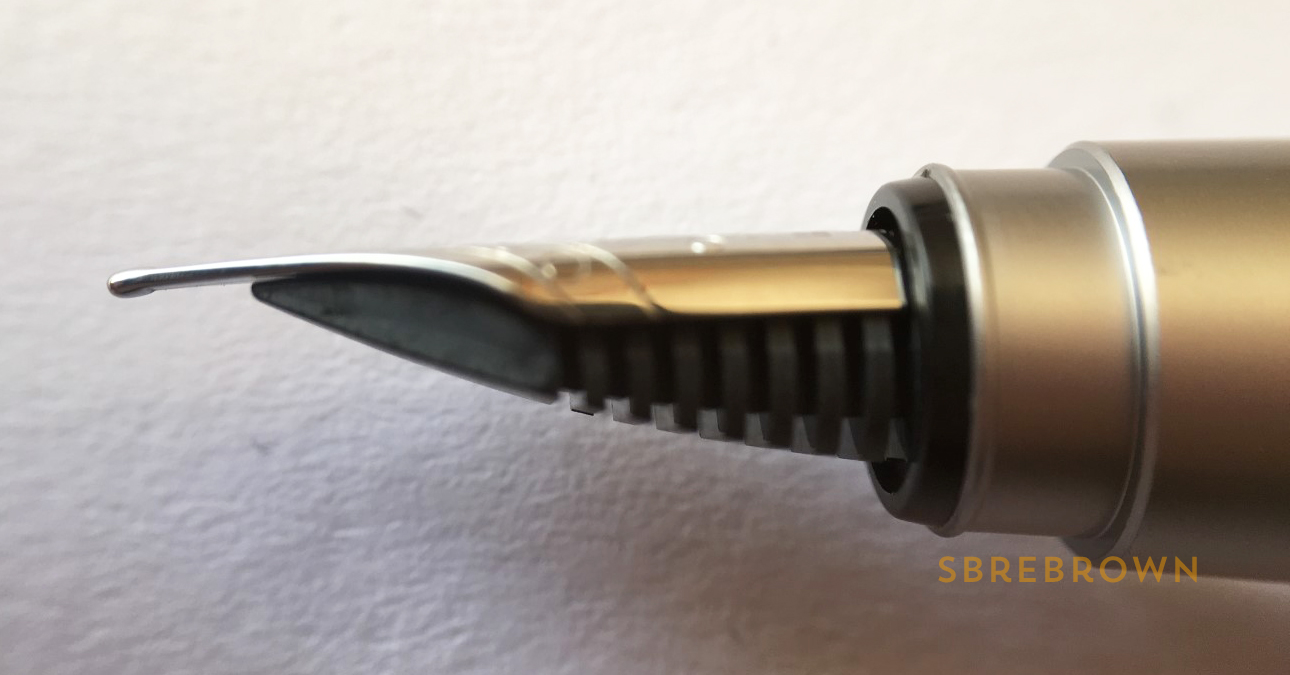 Muji Aluminum Black (CompactPocket) Fountain Pen Review