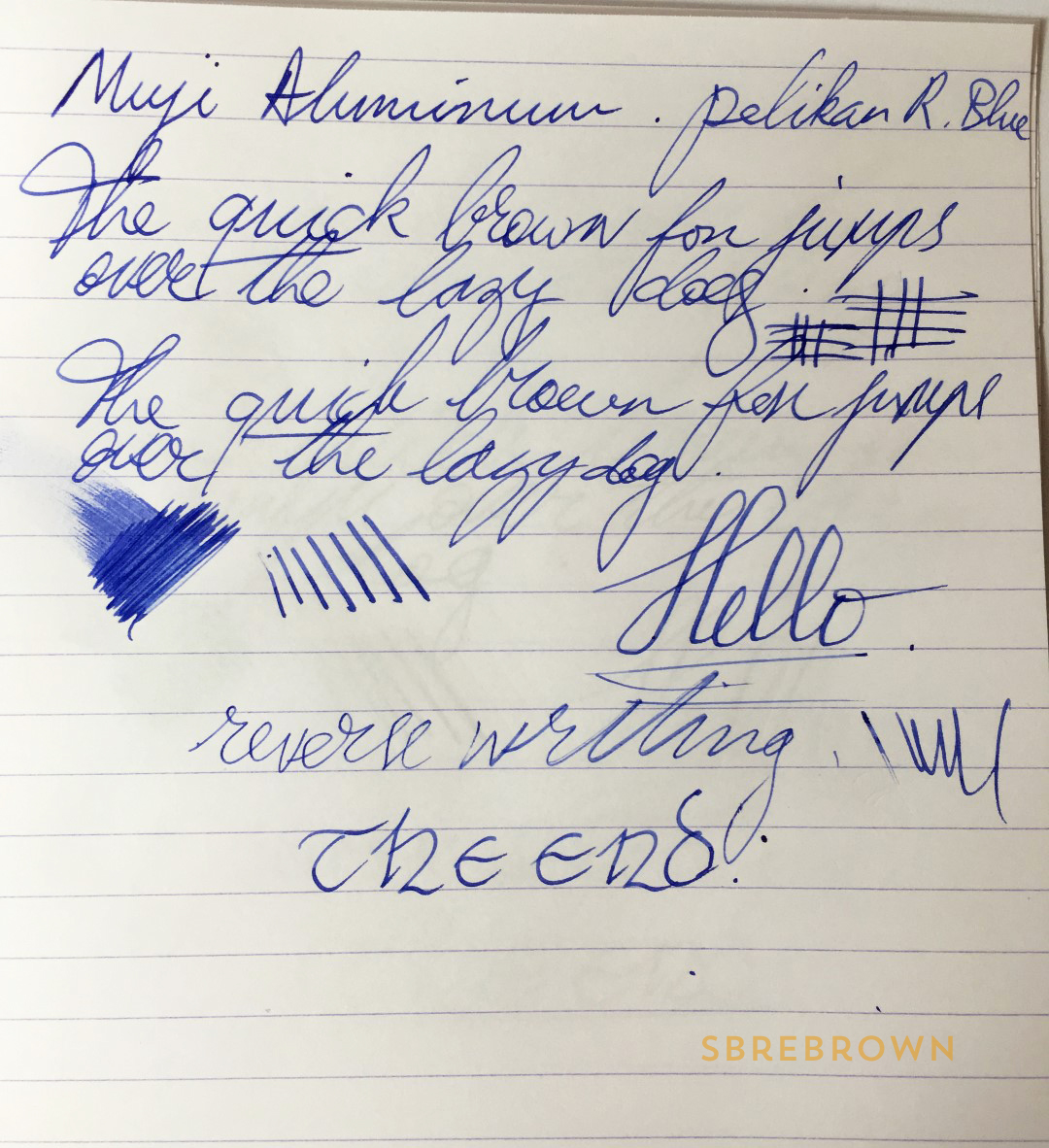 Muji Aluminum Fountain Pen Review (1)