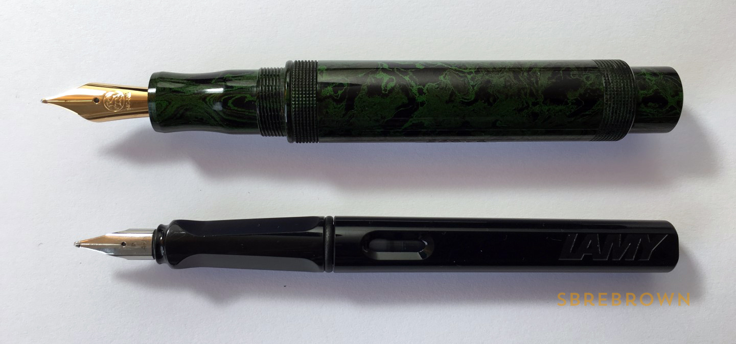 Eboya Kyouka Leafy Wind Large Fountain Pen Review