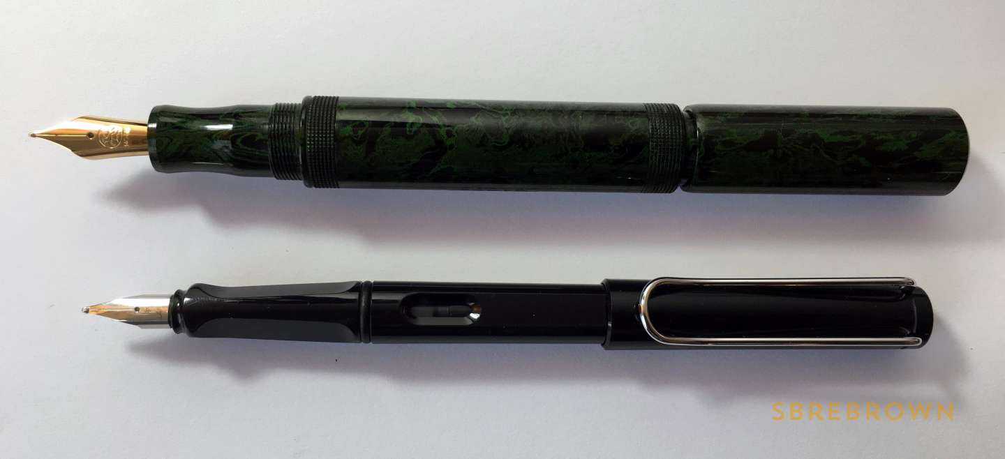 Eboya Kyouka Leafy Wind Large Fountain Pen Review