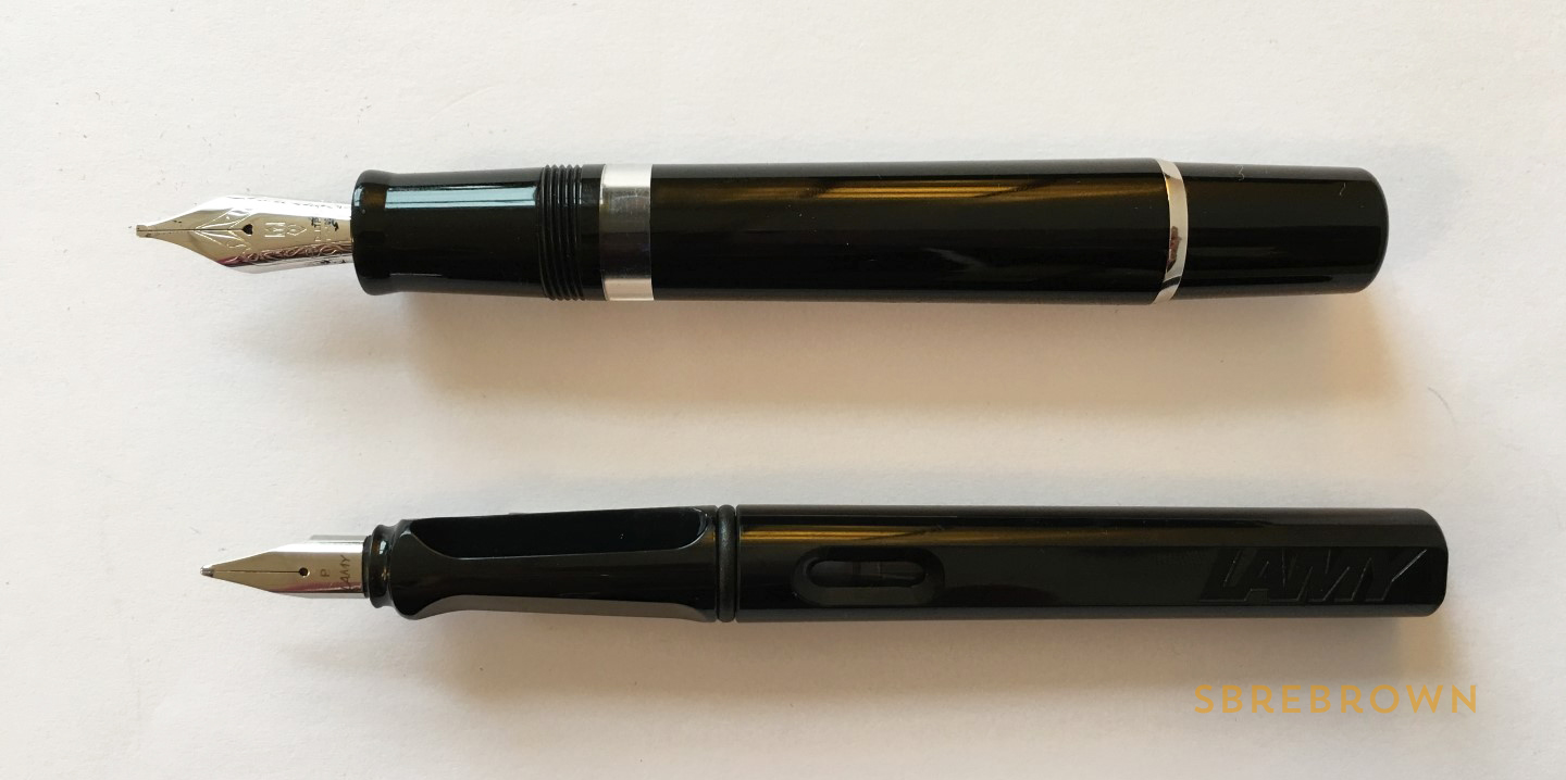 GoldPen Delta Mezzanotte Fountain Pen Review (2)