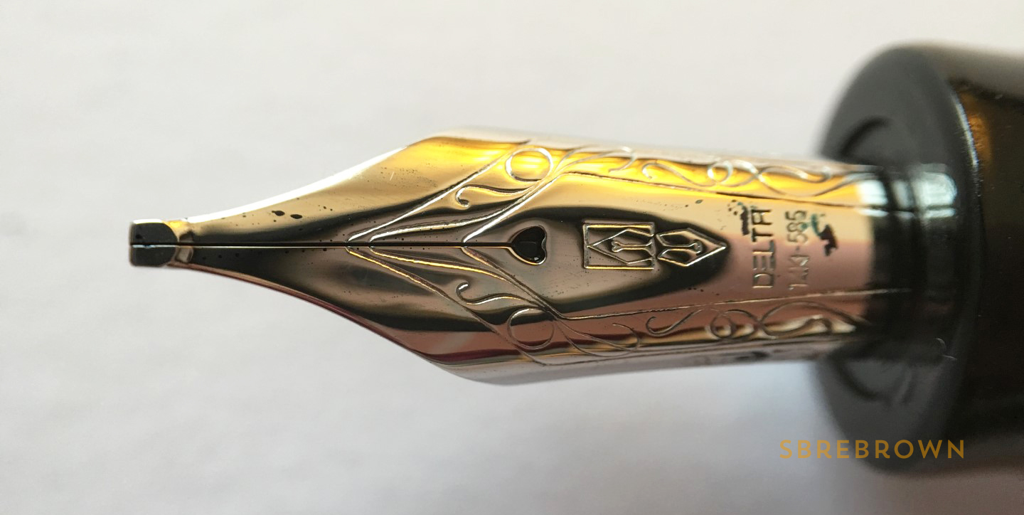 GoldPen Delta Mezzanotte Fountain Pen Review (3)