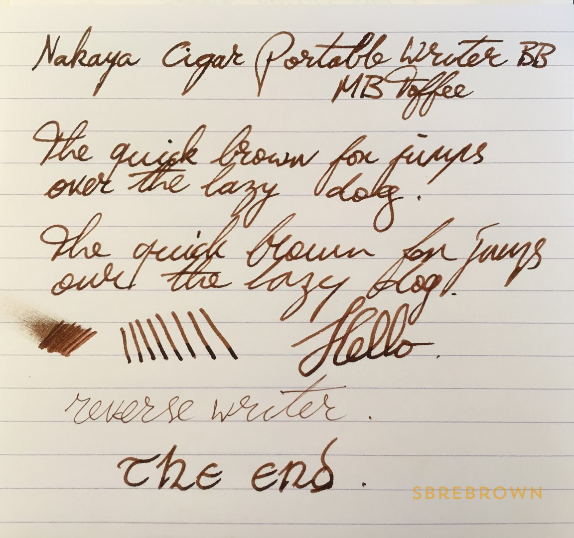 Nakaya Heki Tamenuri Writer Portable Fountain Pen Review