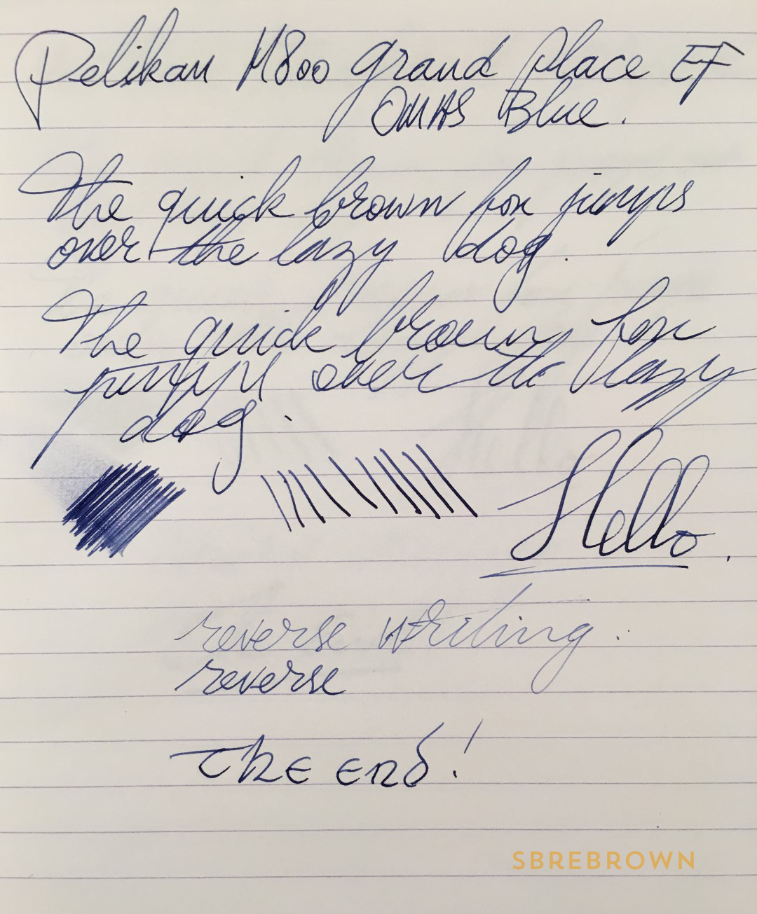 Pelikan Souverän M800 Grand Place Fountain Pen Review