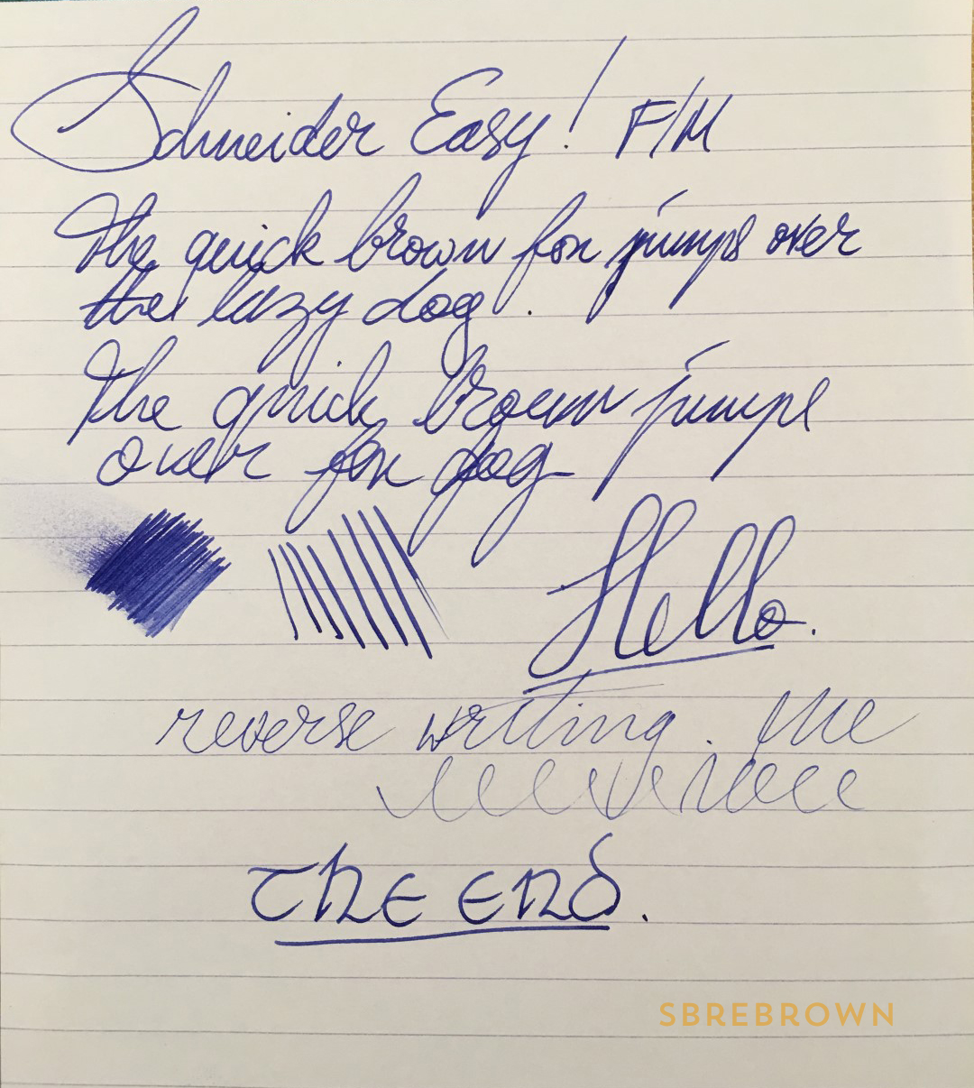 Schneider Easy Fountain Pen Review