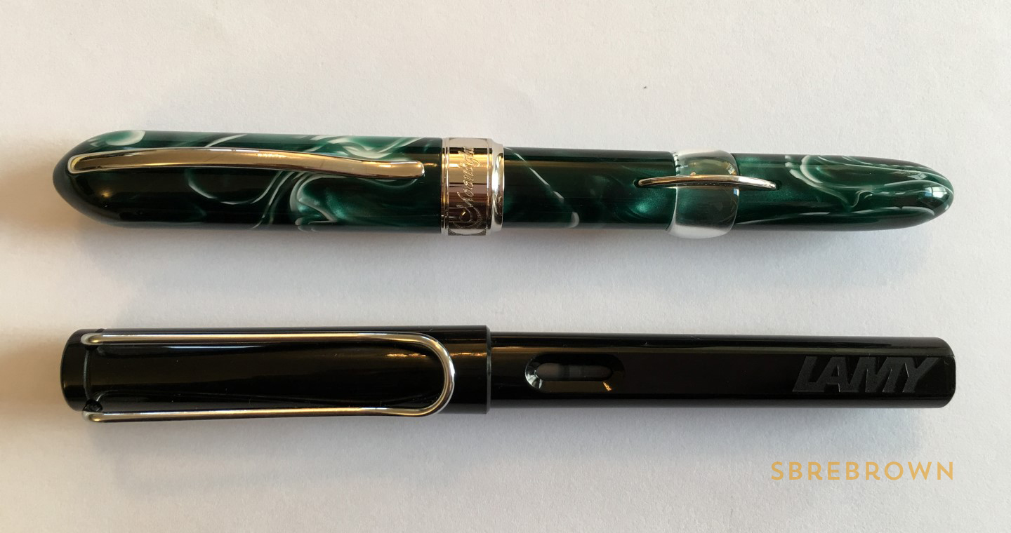 Visconti Moonlight Green Crescent-Filler Fountain Pen Review