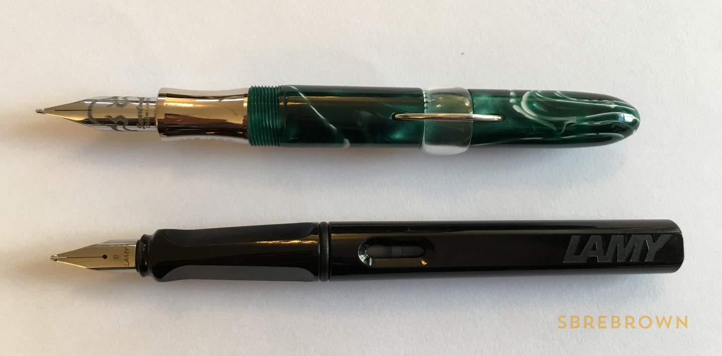 Visconti Moonlight Green Crescent-Filler Fountain Pen Review