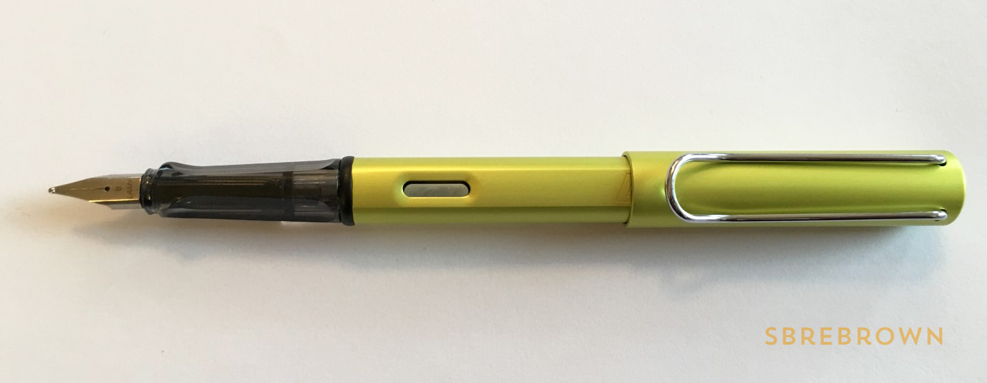 Lamy Al-Star Charged Green Fountain Pen Review