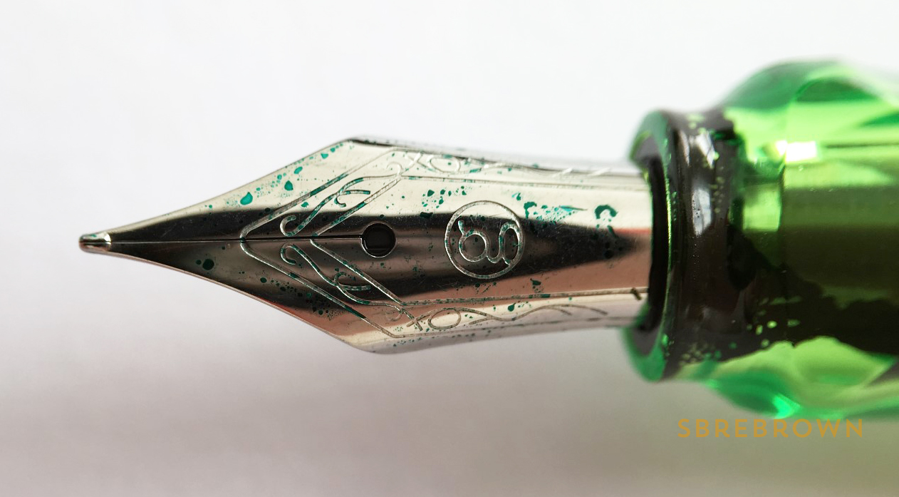 Jinhao 599A Green Goldspot Fountain Pen Review