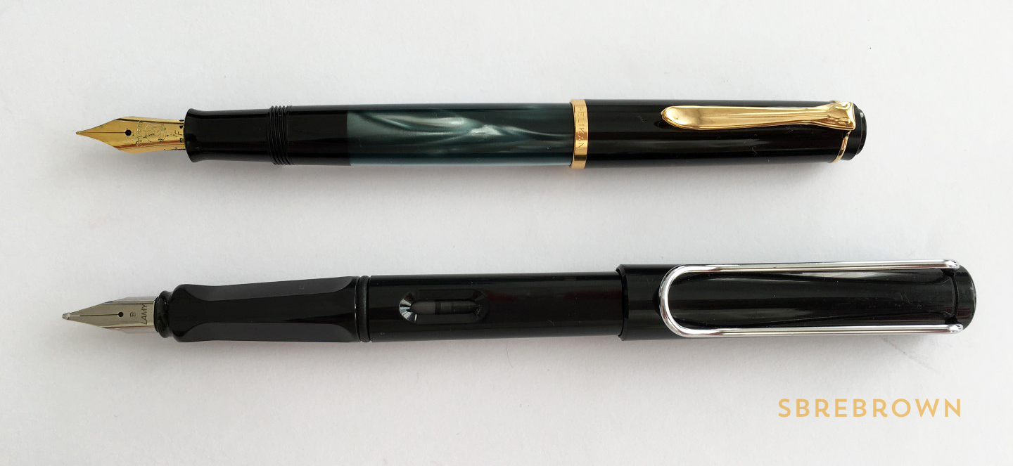 Pelikan M200 Tradition Green Marble Fountain Pen Review