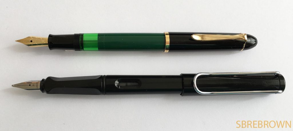 Pelikan M120 SE Green and Black FP Review1