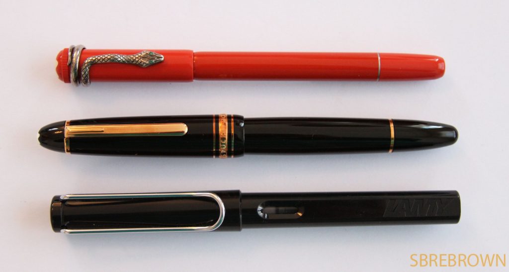 Montblanc Rouge et Noir Coral Fountain Pen Review