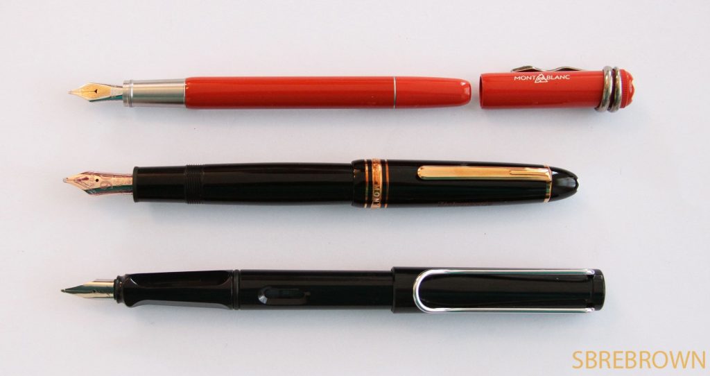 Montblanc Rouge et Noir Coral Fountain Pen Review