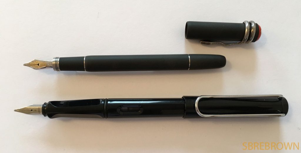 Montblanc Rouge et Noir Ebonite Limited Edition Fountain Pen Review