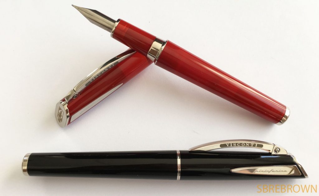 Visconti Pininfarina Regular Fountain Pen & Rollerball Review