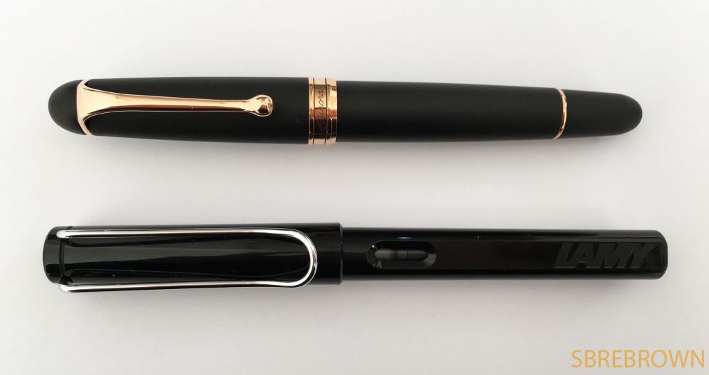 Aurora 88 Black Satin Rose Gold Fountain Pen Review