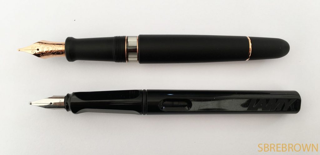 Aurora 88 Black Satin Rose Gold Fountain Pen Review