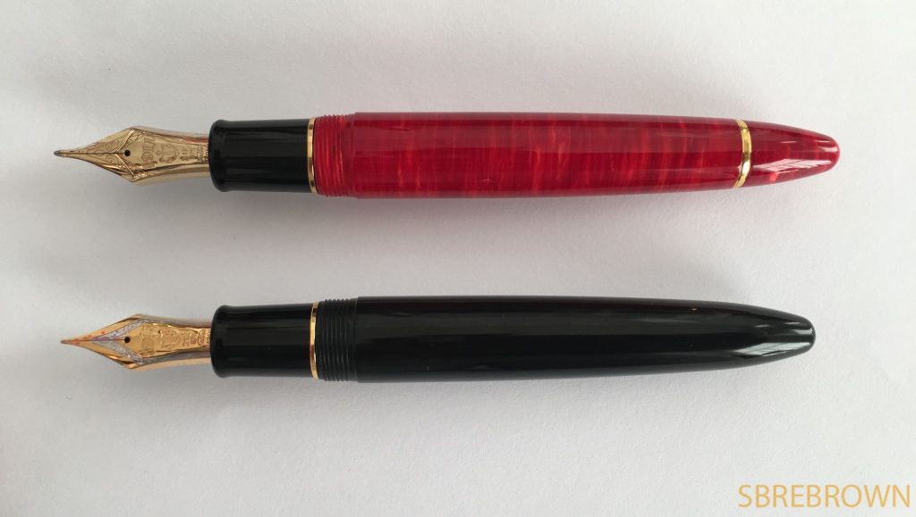 Fountain Pen Shootout #76: Sailor King of Pen vs. Classic Pens LB5