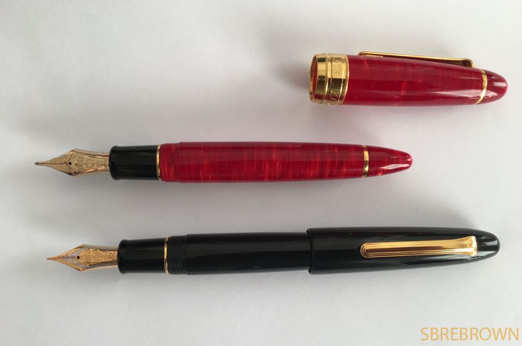 Fountain Pen Shootout #76: Sailor King of Pen vs. Classic Pens LB5