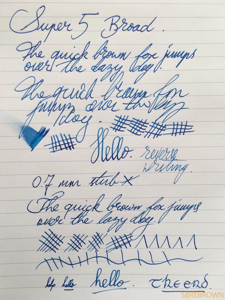 Super 5 Fountain Pens