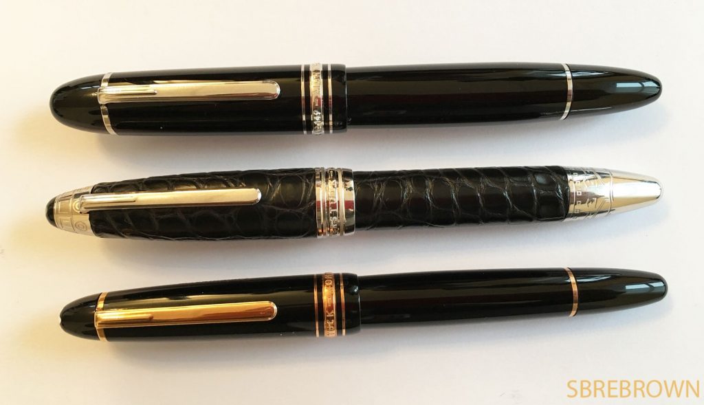 Fountain Pen Shootout Montblanc Meisterstücks 146 vs. 149 vs. Masters for Meisterstück Firenze