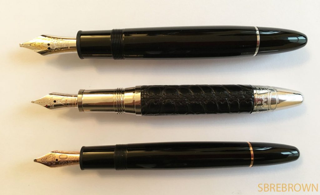 Fountain Pen Shootout Montblanc Meisterstücks 146 vs. 149 vs. Masters for Meisterstück Firenze